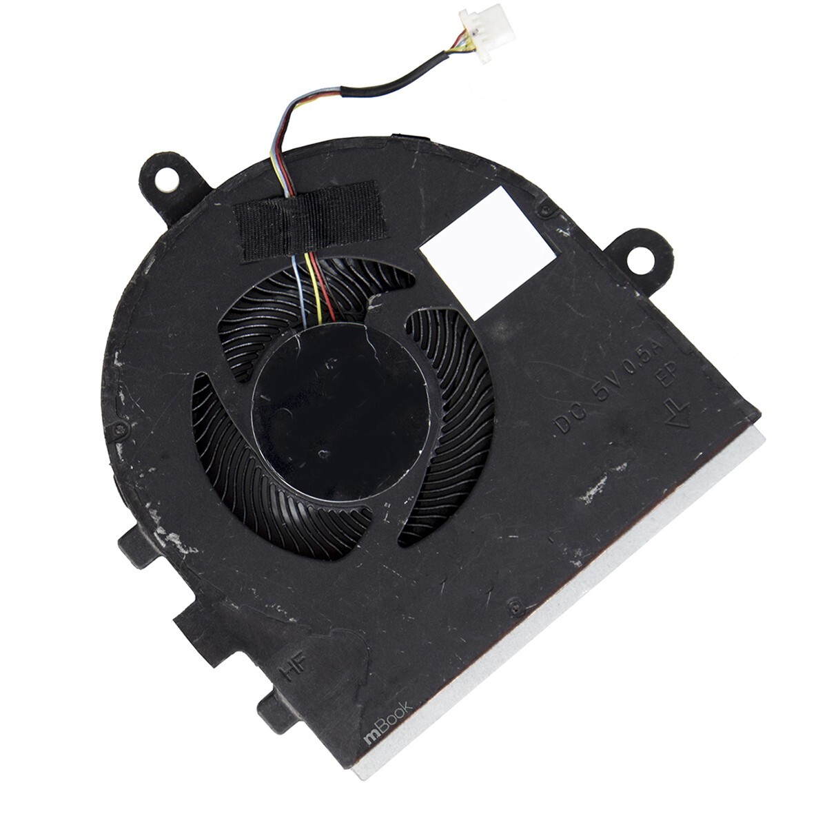 Cooler Fan Ventoinha Para Notebook Dell Inspiron 3481 Com Detalhes Estéticos, 