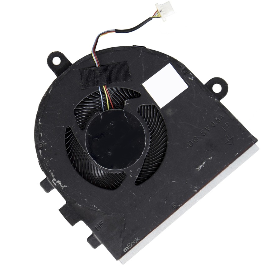 Cooler Fan Ventoinha Para notebook Dell Inspiron 5493 Com Detalhes Estéticos, 