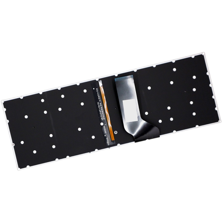 Teclado para notebook Acer Nitro 5 AN515-31 BR com LED, 