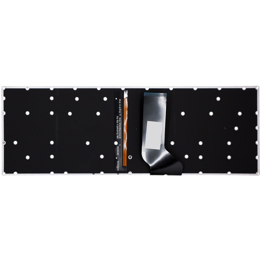Teclado para Acer Nitro 5 AN515-53-70AQ BR com LED, 