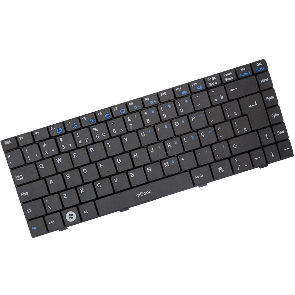 Teclado Itautec W7410 W7415 V092305bk1 71-31800-05 Br Com Ç, 