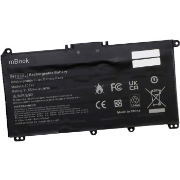 Bateria para HP compatível com PN HT03XL, 