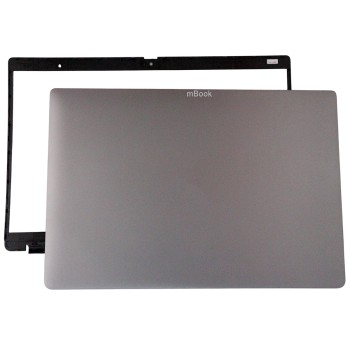 Carcaça Tampa traseira e moldura para com Dell 33YM4, MN2HP, 