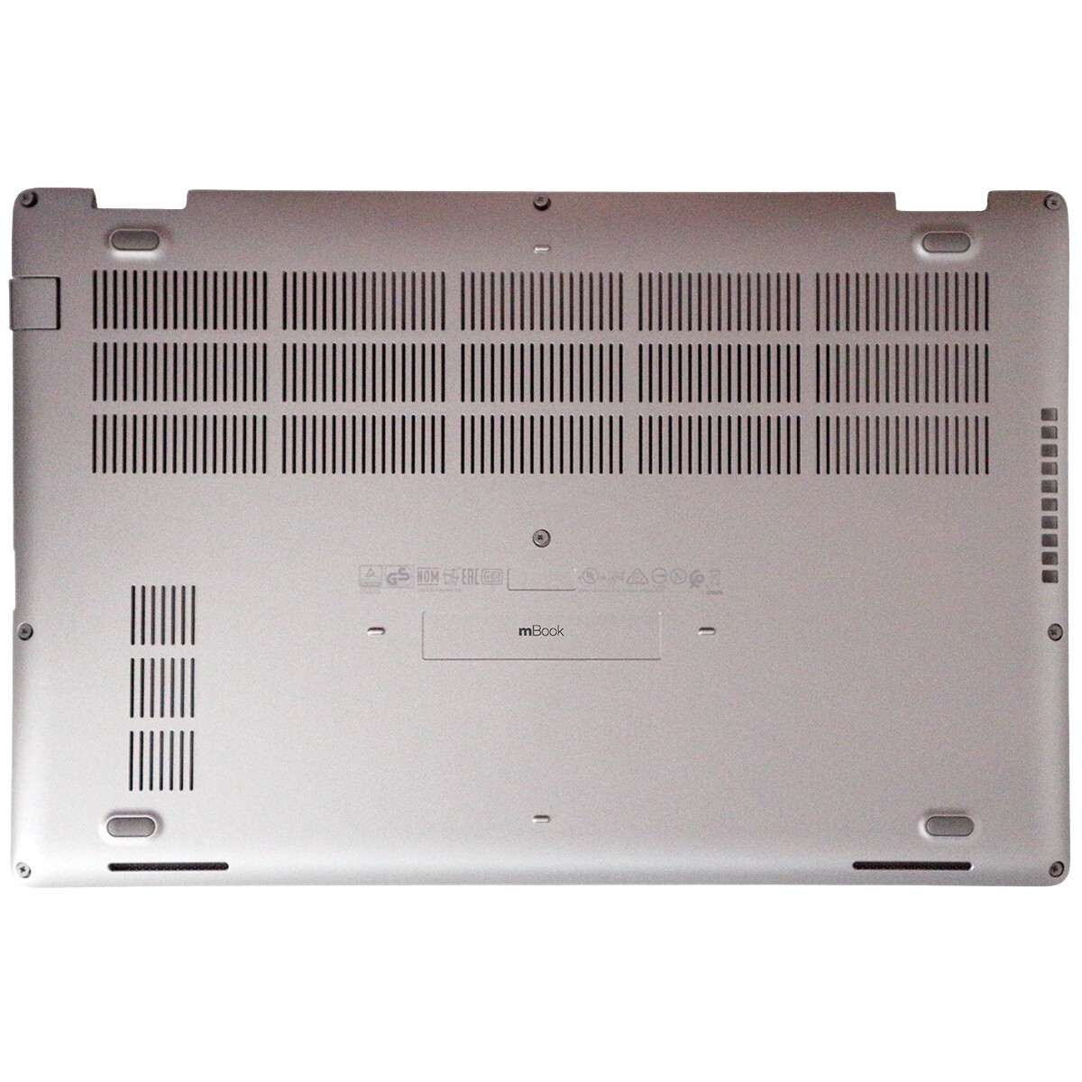 Carcaça base inferior para Dell FA2UK000B00 Cor Prateado, 