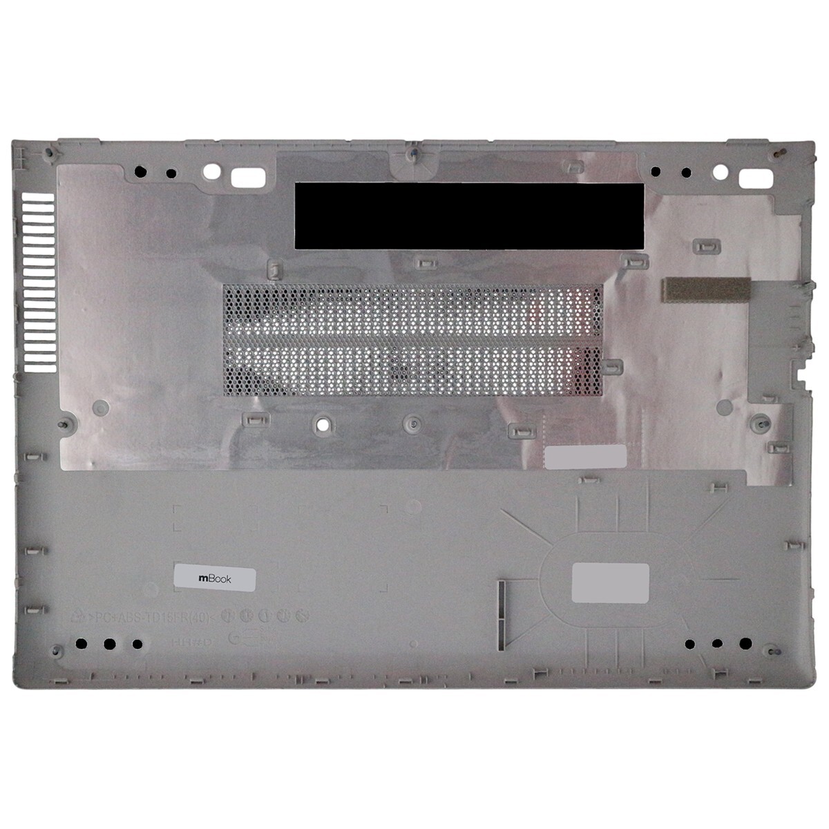 Carcaça bottom case para HP ProBook 640 G4 prata, 