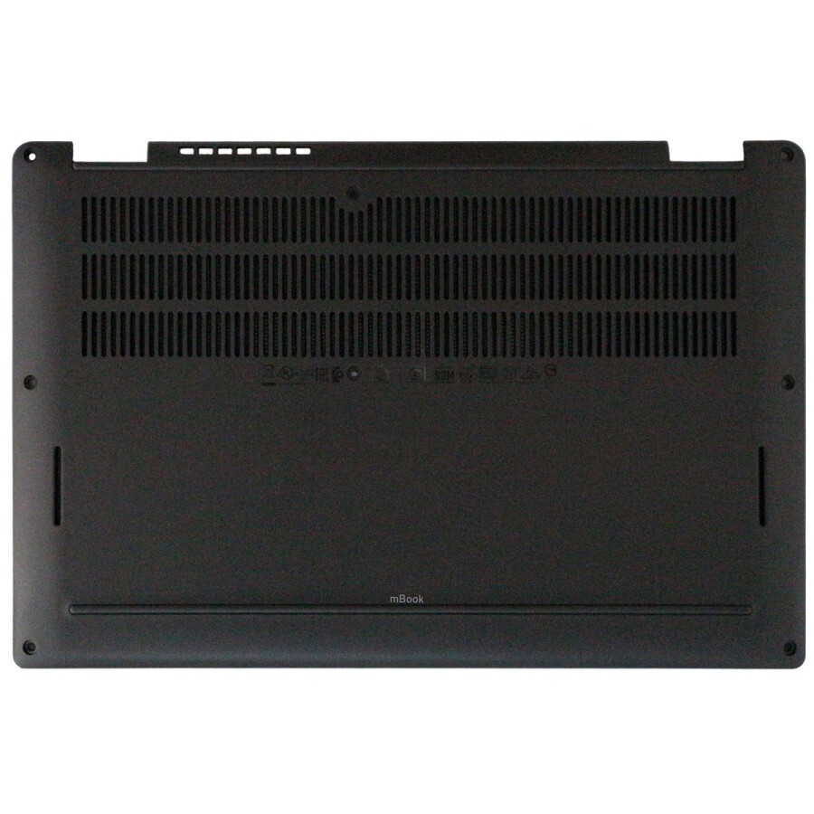 Carcaça bottom case para Dell Latitude 7310 preta, 