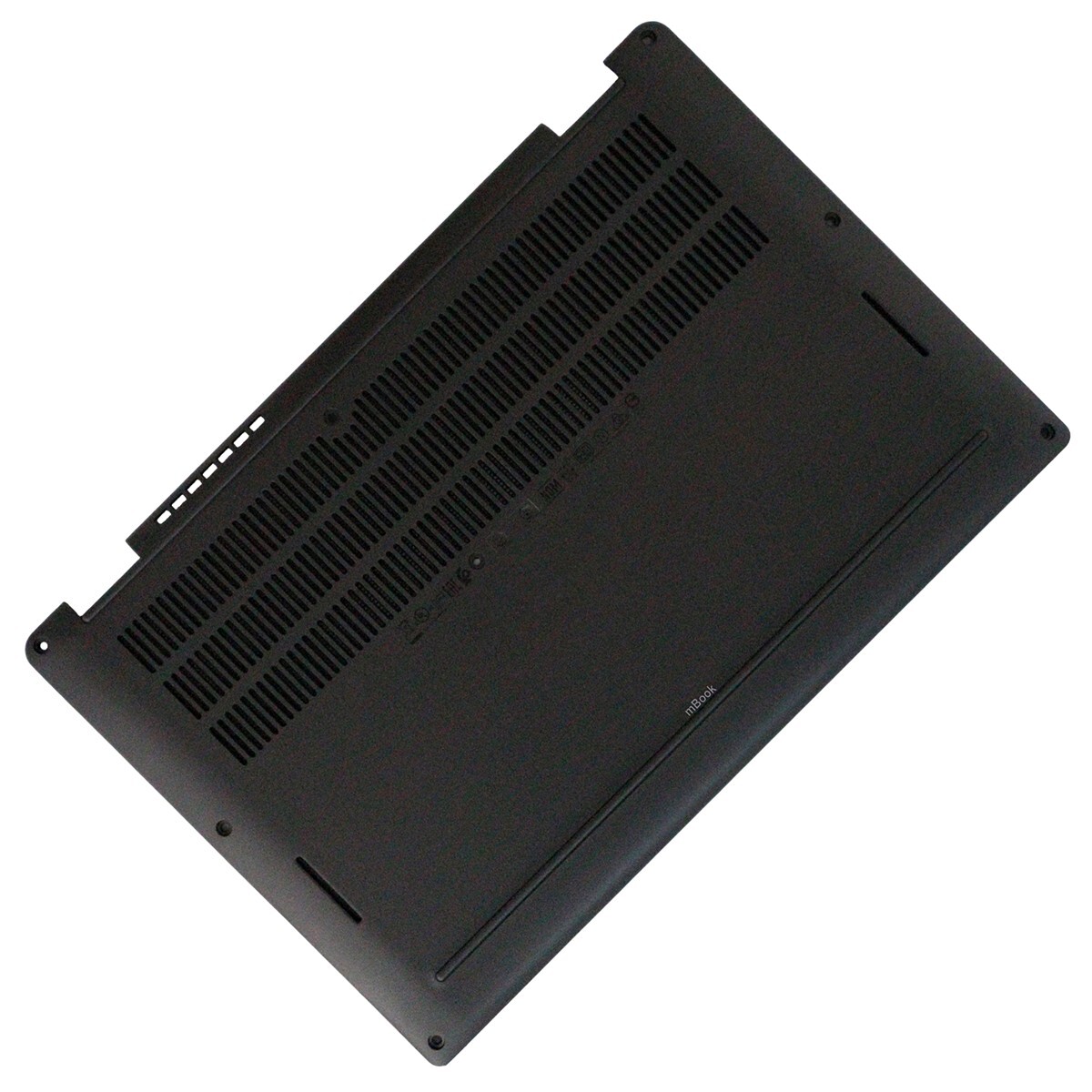Carcaça bottom case para Dell 0844M4 preta, 