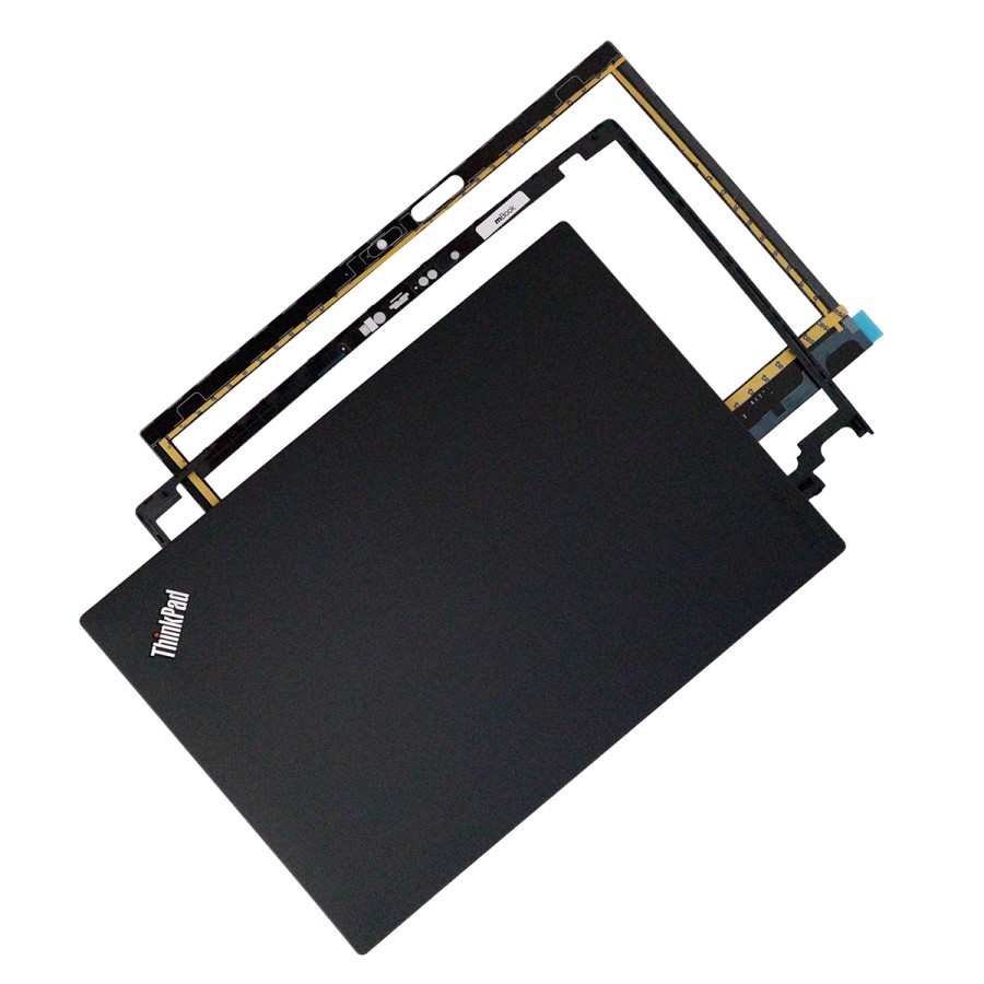Kit Carcaça tampa e moldura compatível com Lenovo 01YR488, 