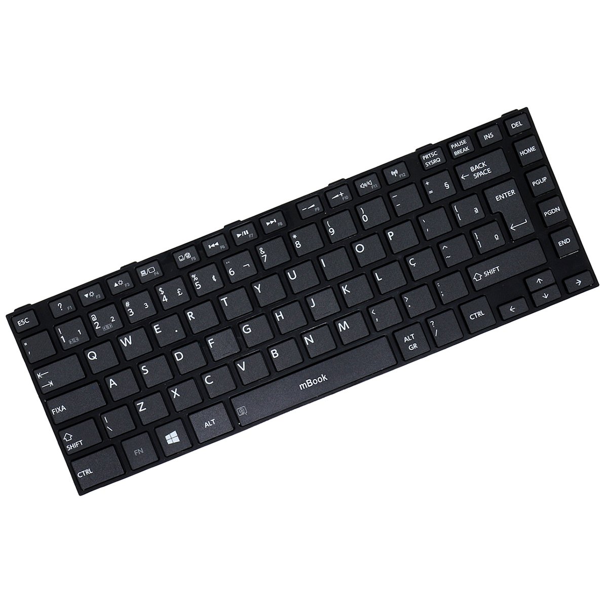 Teclado Para Notebook Toshiba Satellite L40d-a BR, 