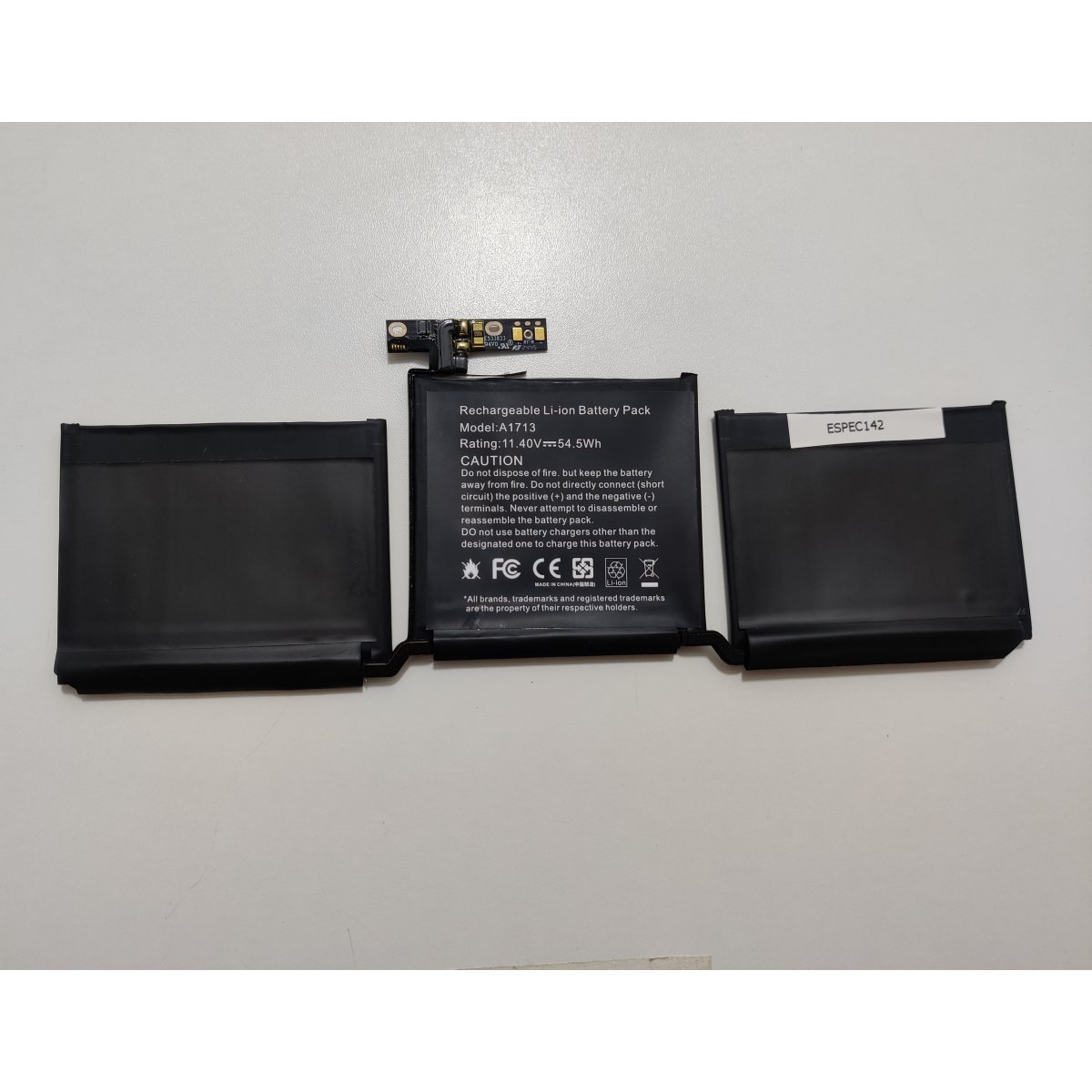 Bateria Para Macbook Pro 13 A2159, A2289, A2338 ESPEC142 Com detalhes esteticos, 