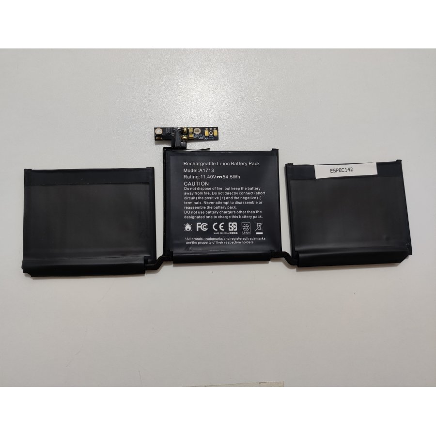 Bateria Para Macbook Pro 13 A2159, A2289, A2338 ESPEC142 Com detalhes esteticos, 