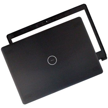 Carcaça tampa traseira da tela e moldura para Inspiron 3480, 