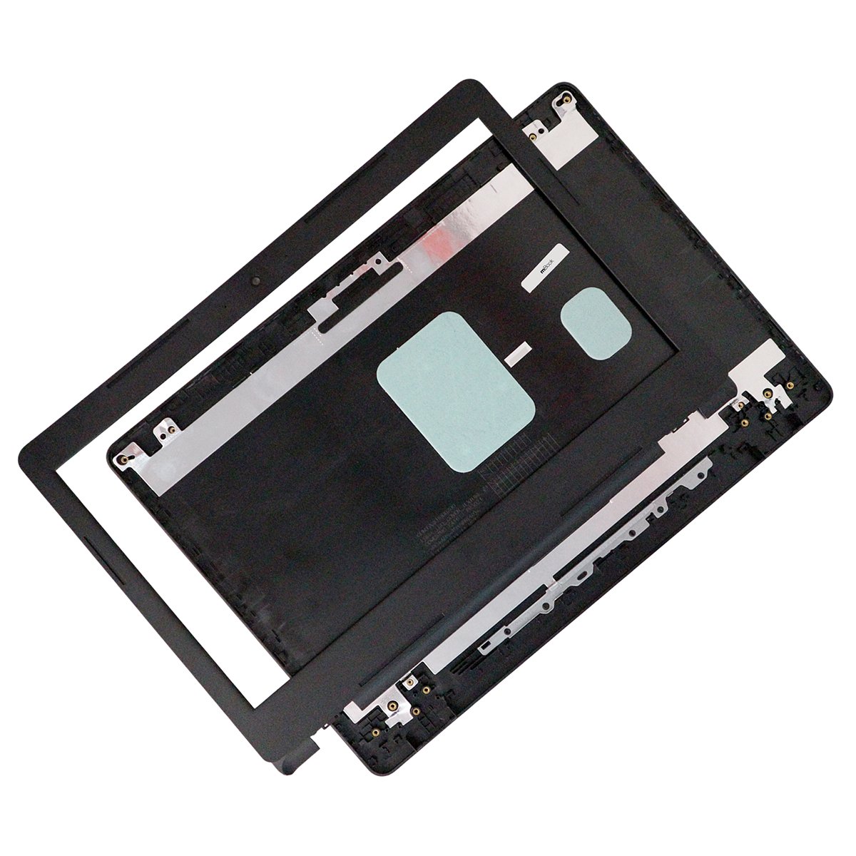 Carcaça Cover A e B para Dell Inspiron 3480 preta, 