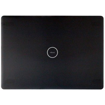 Carcaça tampa traseira preta compatível com Dell 0K0R17, 