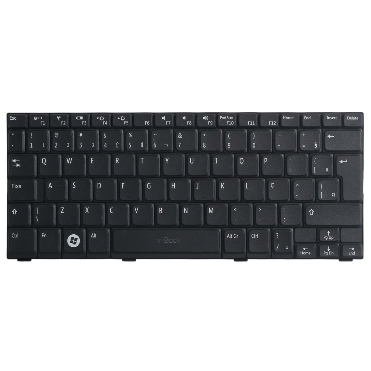 Teclado Dell Mini V111502DS1 PK130F11A00 V111502AS1 BR com Ç, 