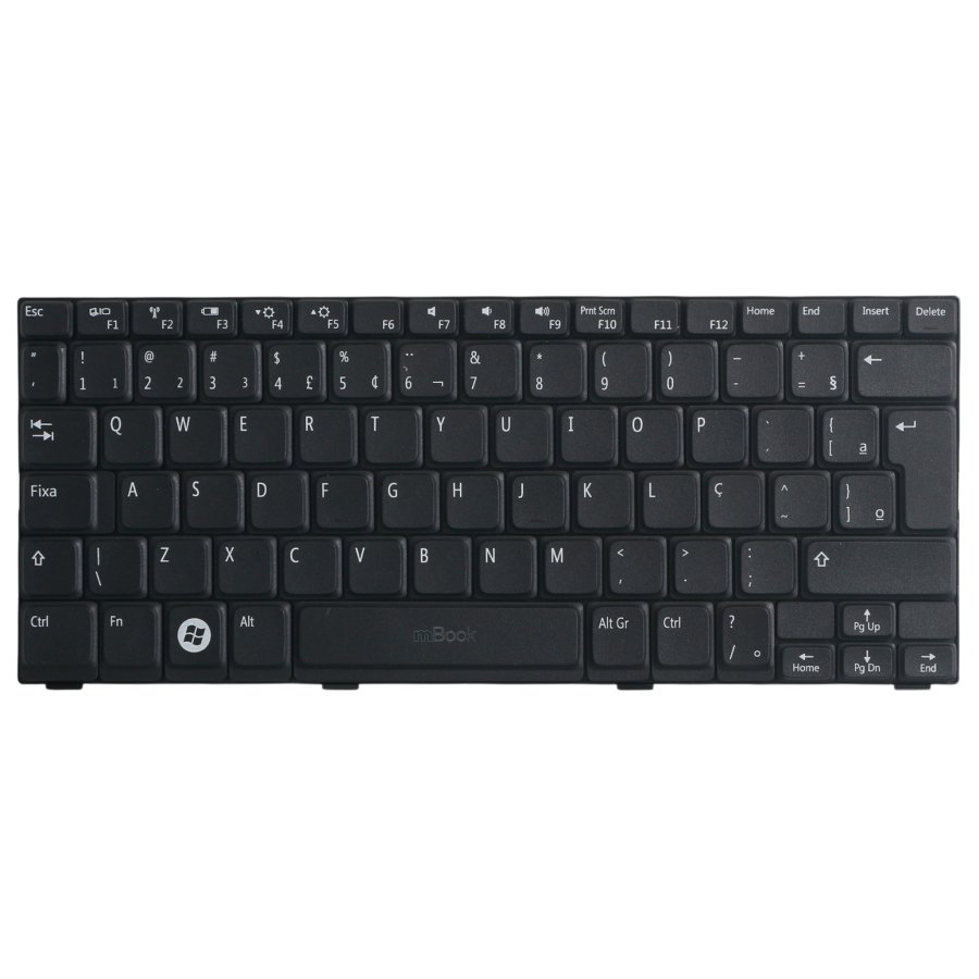 Teclado Dell Mini V111502DS1 PK130F11A00 V111502AS1 BR com Ç, 