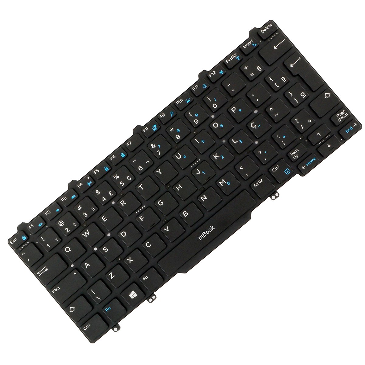 Teclado Dell Latitude 0h60f2 nsk-lkabc 1b pk1316r1a35 c/ led, 