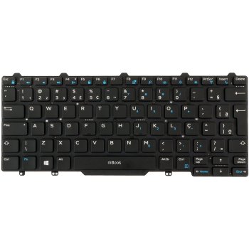 Teclado Dell Latitude 0h60f2 nsk-lkabc 1b pk1316r1a35 c/ led, 