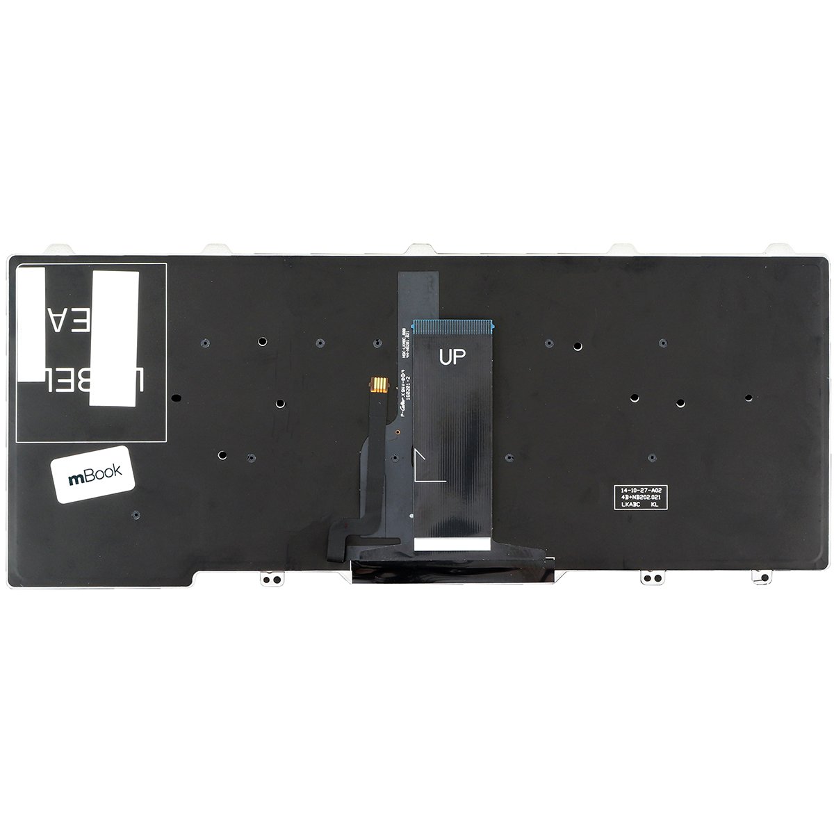 Teclado Dell Latitude 0h60f2 nsk-lkabc 1b pk1316r1a35 c/ led, 