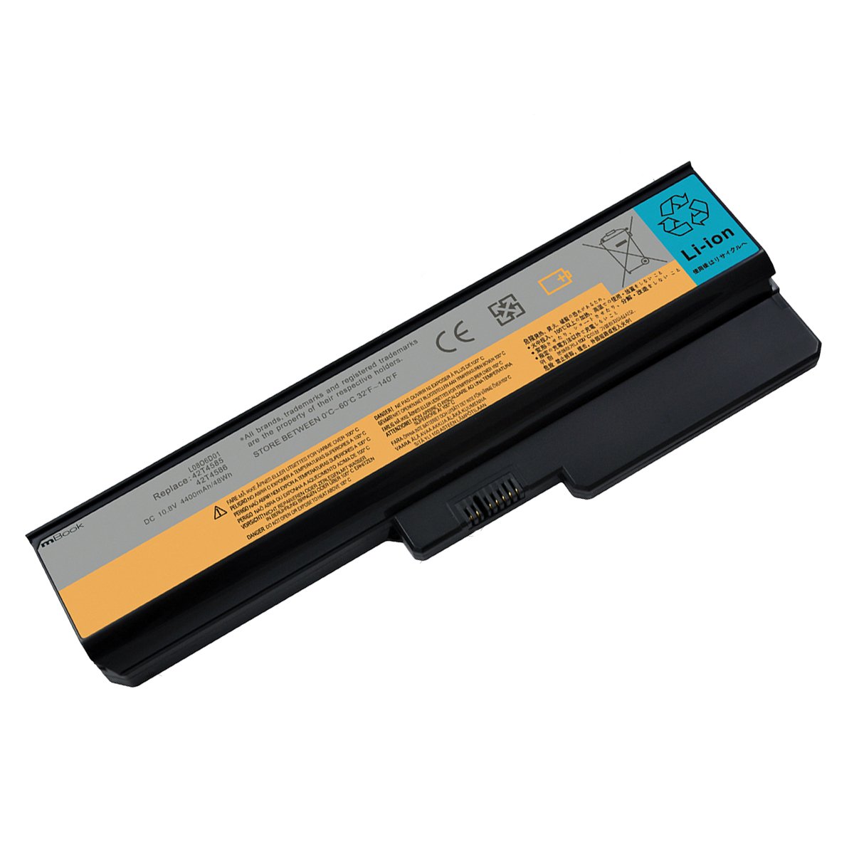 Bateria para Lenovo 3000 G530 444-23u - 3000 G530 Dc T3400, 