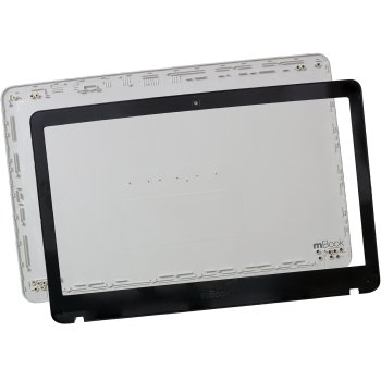 Carcaça tampa traseira moldura para Sony Vaio SVF153 Bco Pto, 