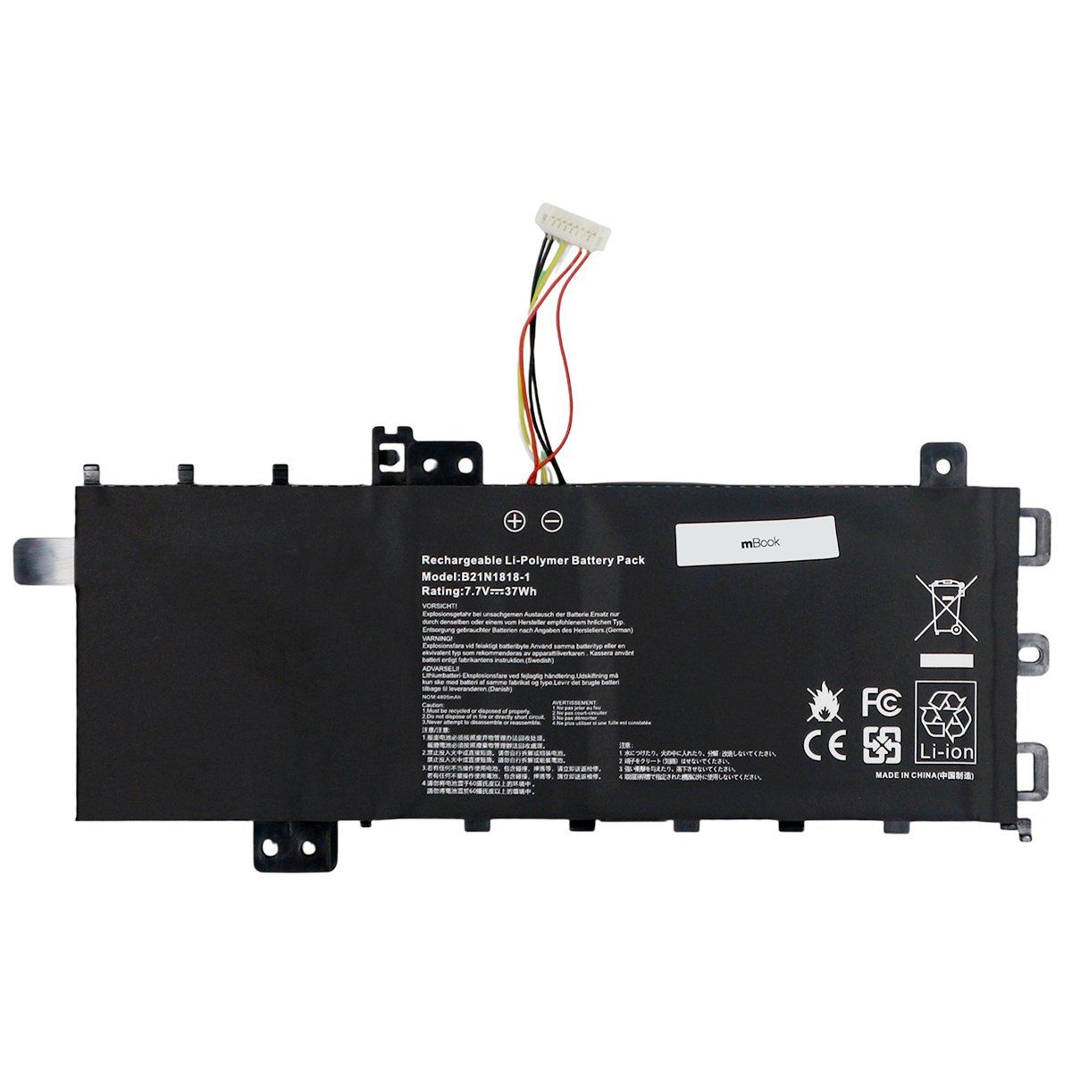 Bateria Para Notebook Asus VivoBook X512UB X512UF, 