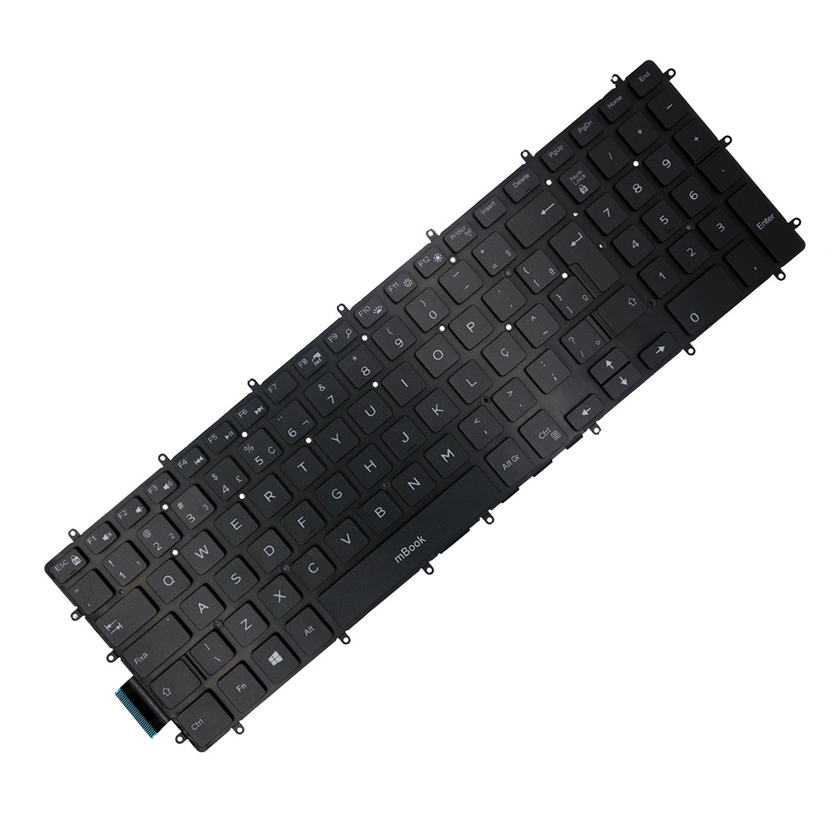 Teclado para Dell compatível com Dell G7 7588, 