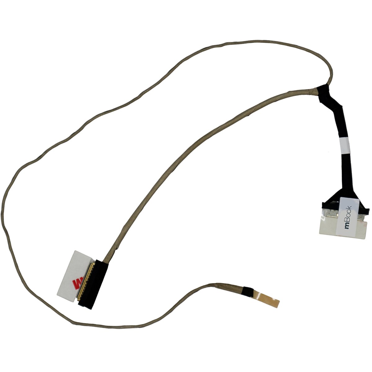 Cabo flat da tela 40 pinos touch para HP 15-DA, 