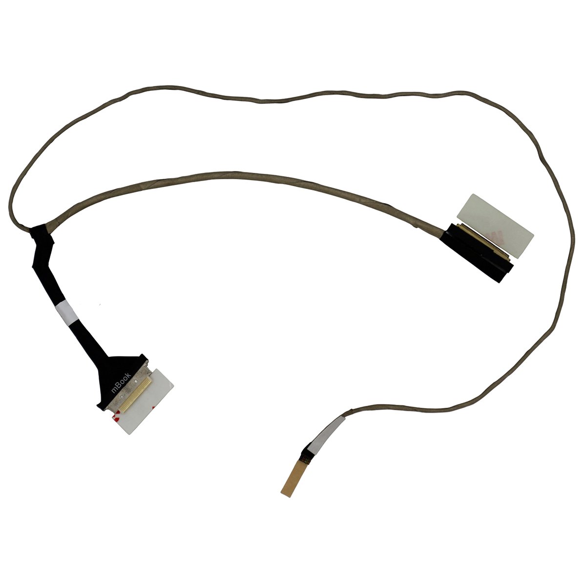 Cabo flat da tela 40 pinos touch para HP 15-DA, 