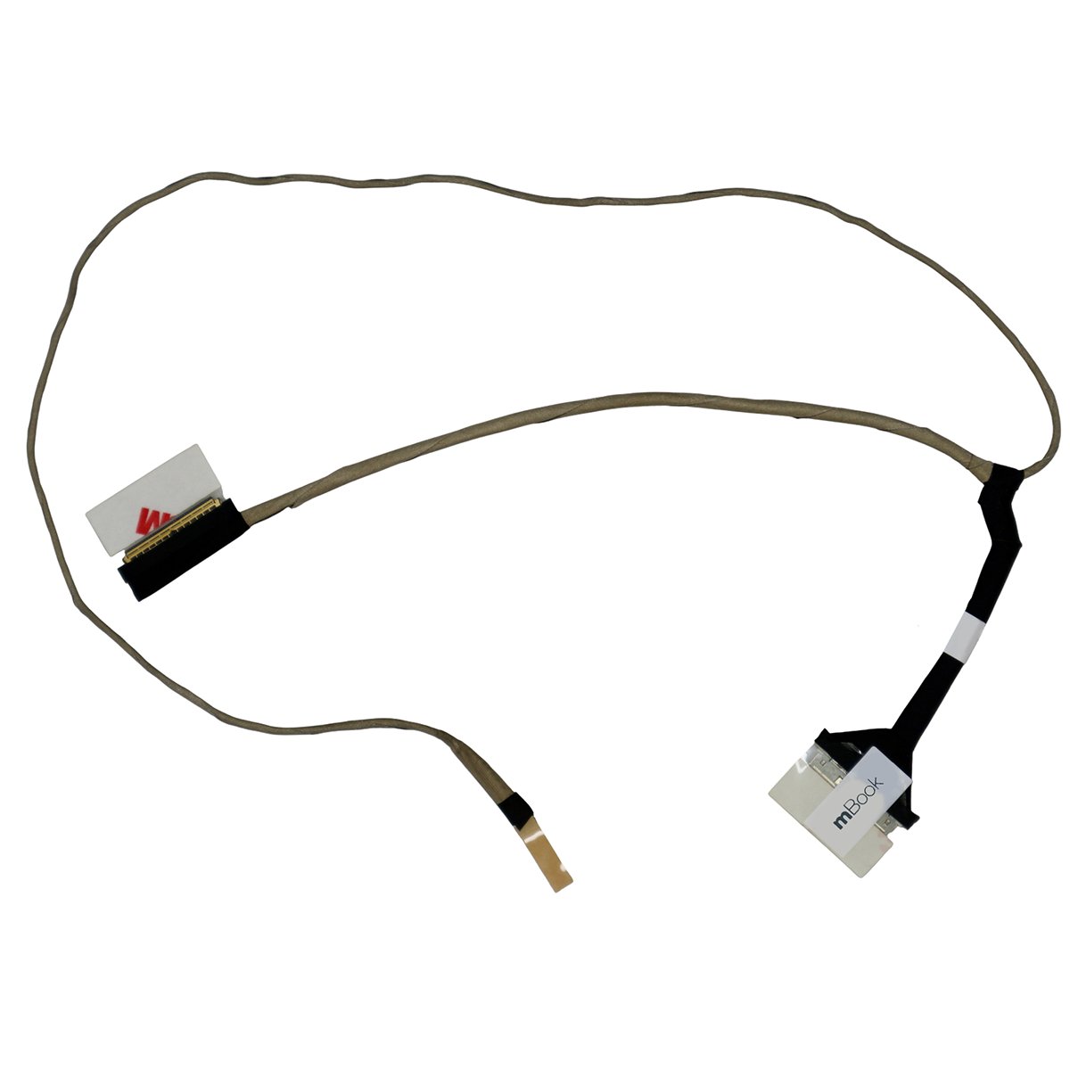 Cabo flat da tela 40 pinos touch para HP 15-DA, 