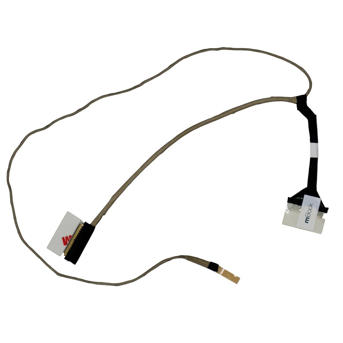Cabo flat da tela 40 pinos touch para HP 15-DA, 
