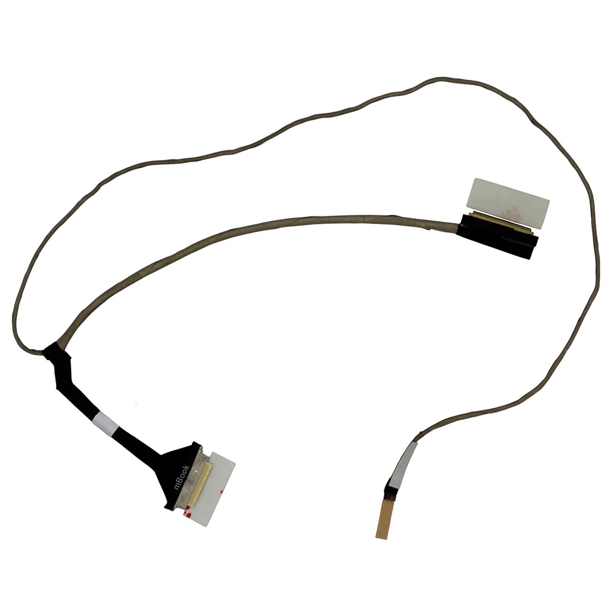 Cabo flat da tela 40 pinos touch para HP 15-DA, 