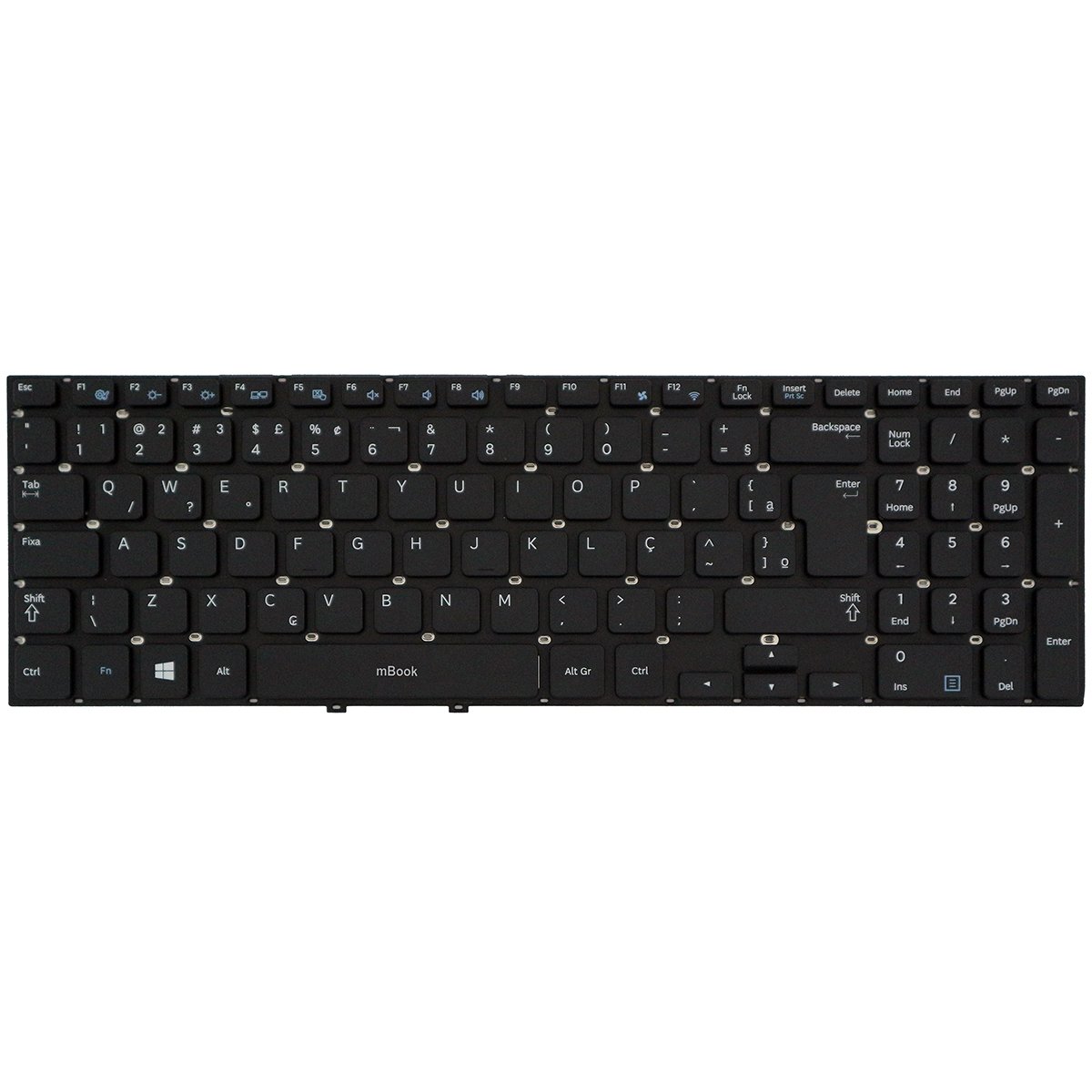 Teclado Notebook para Samsung Np270e5e Np275e5e Np270e5v, 