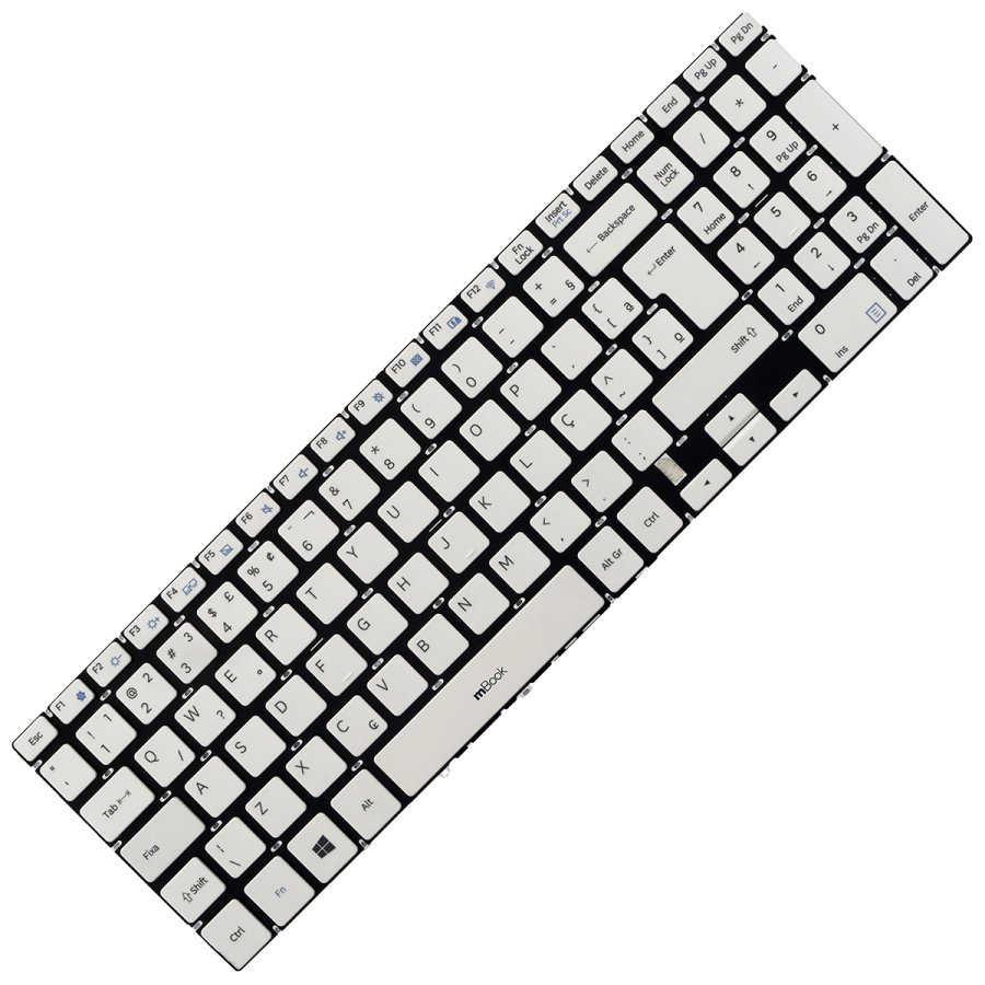Teclado para Samsung Nsk-ms2sn 9z.narsn.21b Branco, 