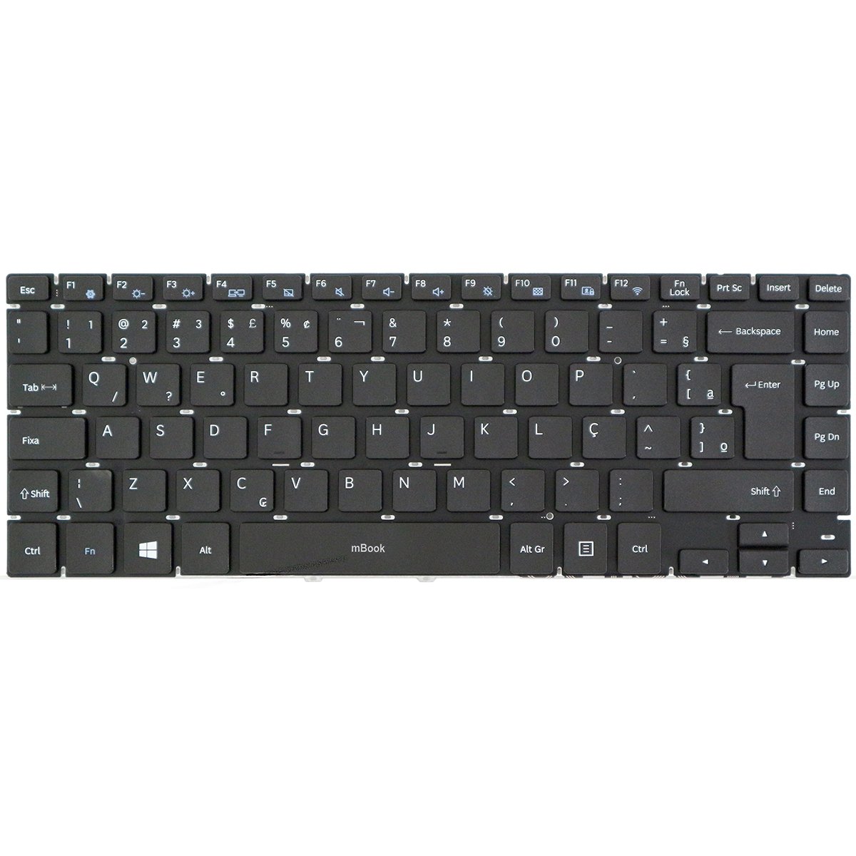 Teclado Para Notebooks Samsung Np370e4j Novo, 