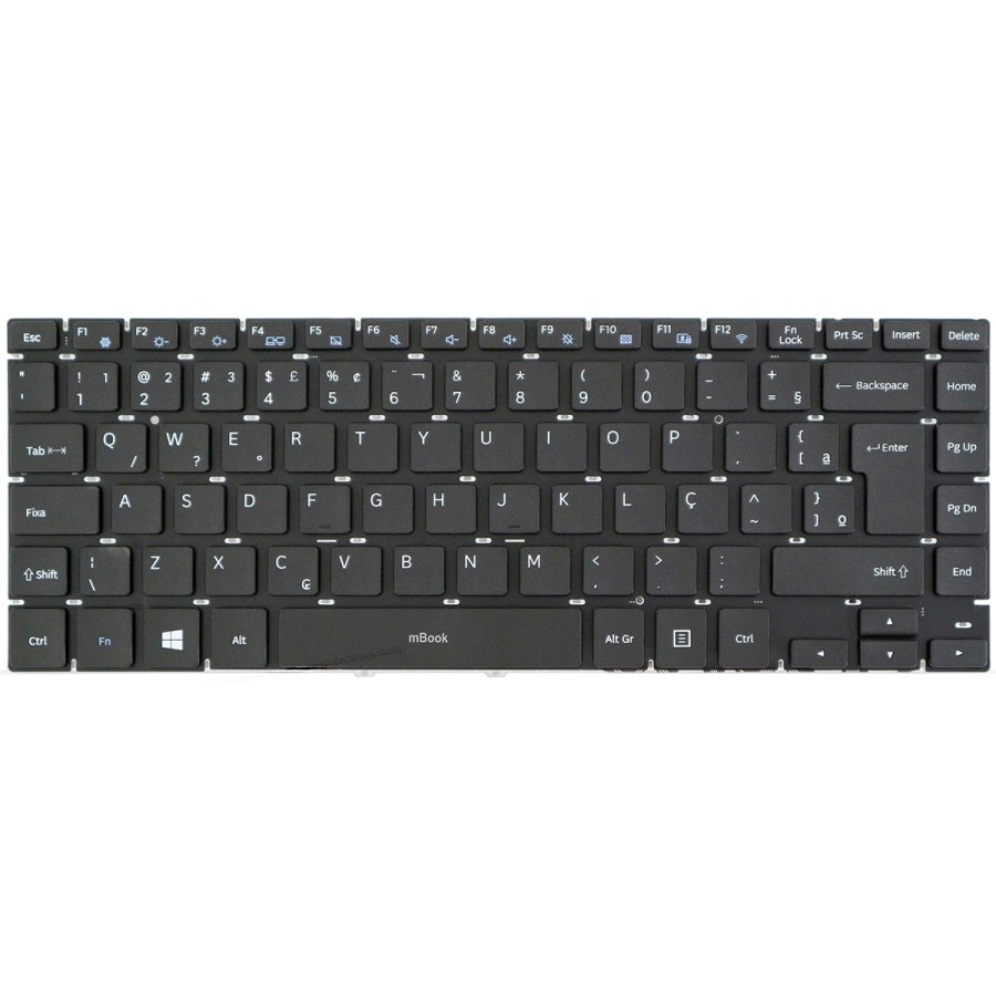 Teclado Para Notebooks Samsung Np370e4j Novo, 