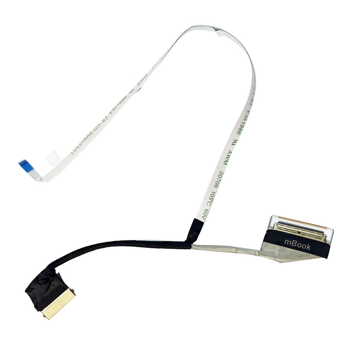 Cabo eDP da tela para Samsung Chromebook 4 XE310XBA, 