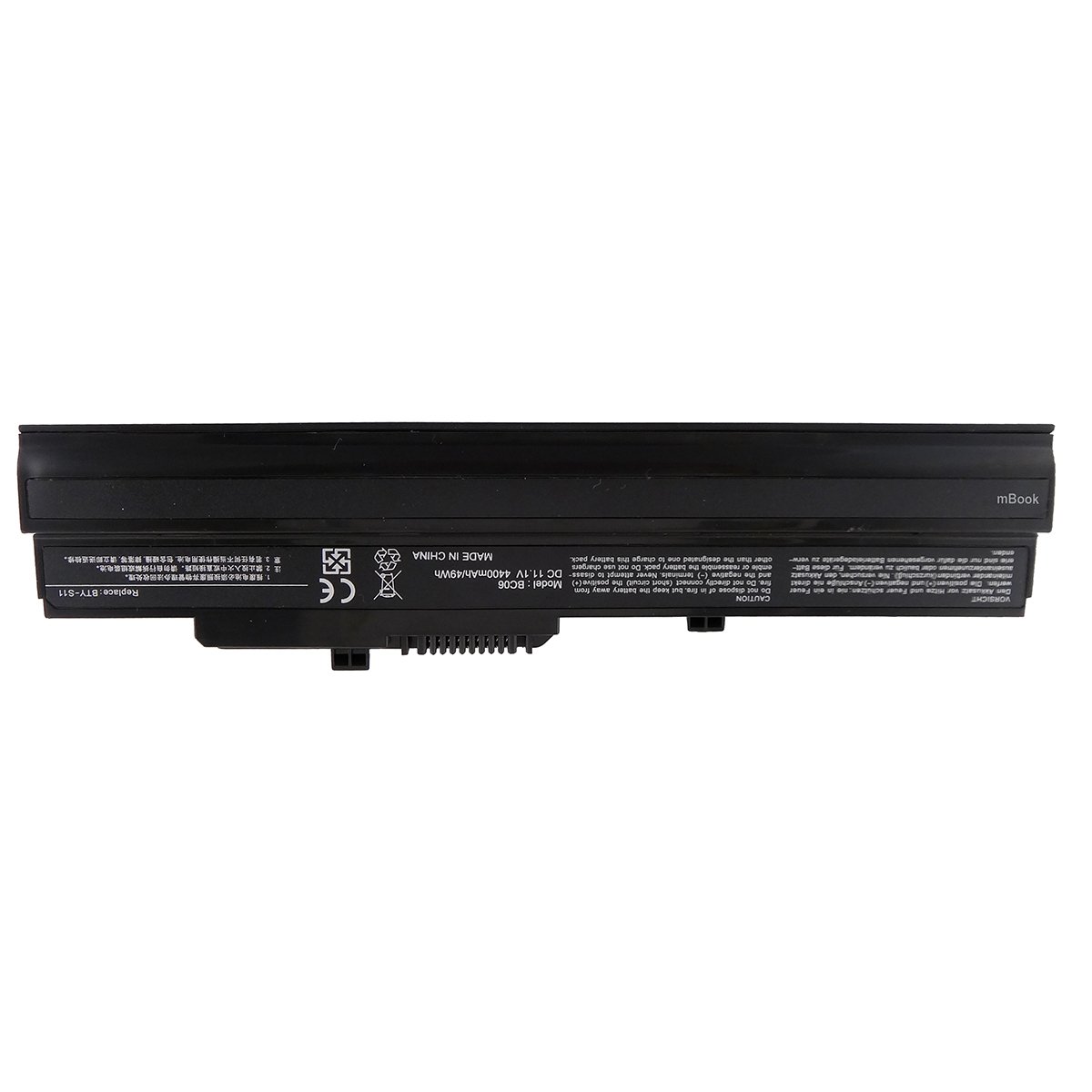 Bateria para Bty-s11 Bty-s12 3715a-ms6837d1 6317a-rtl8187se, 