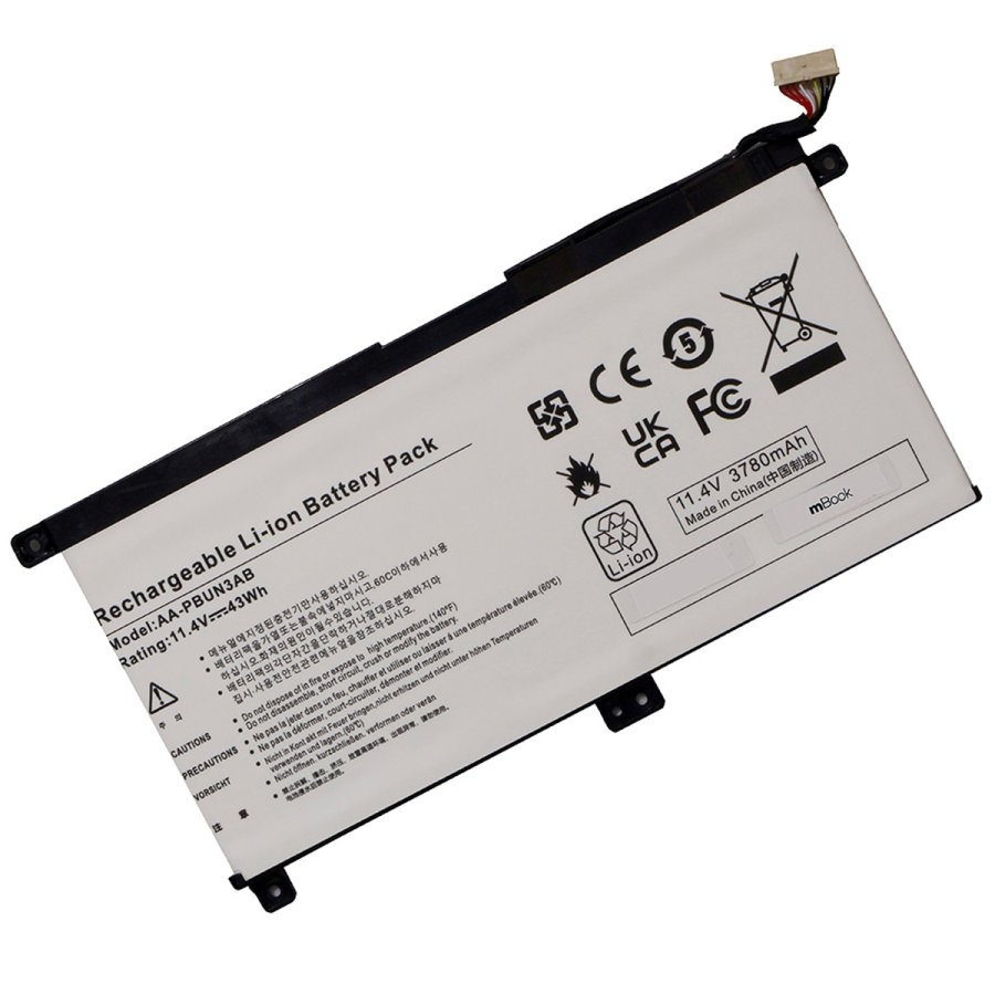 Bateria para Samsung compatível com PN AA-PBUN3AB, 