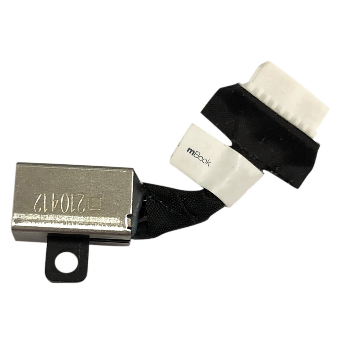 Conector DC Jack compatível com Dell 04K41T, 
