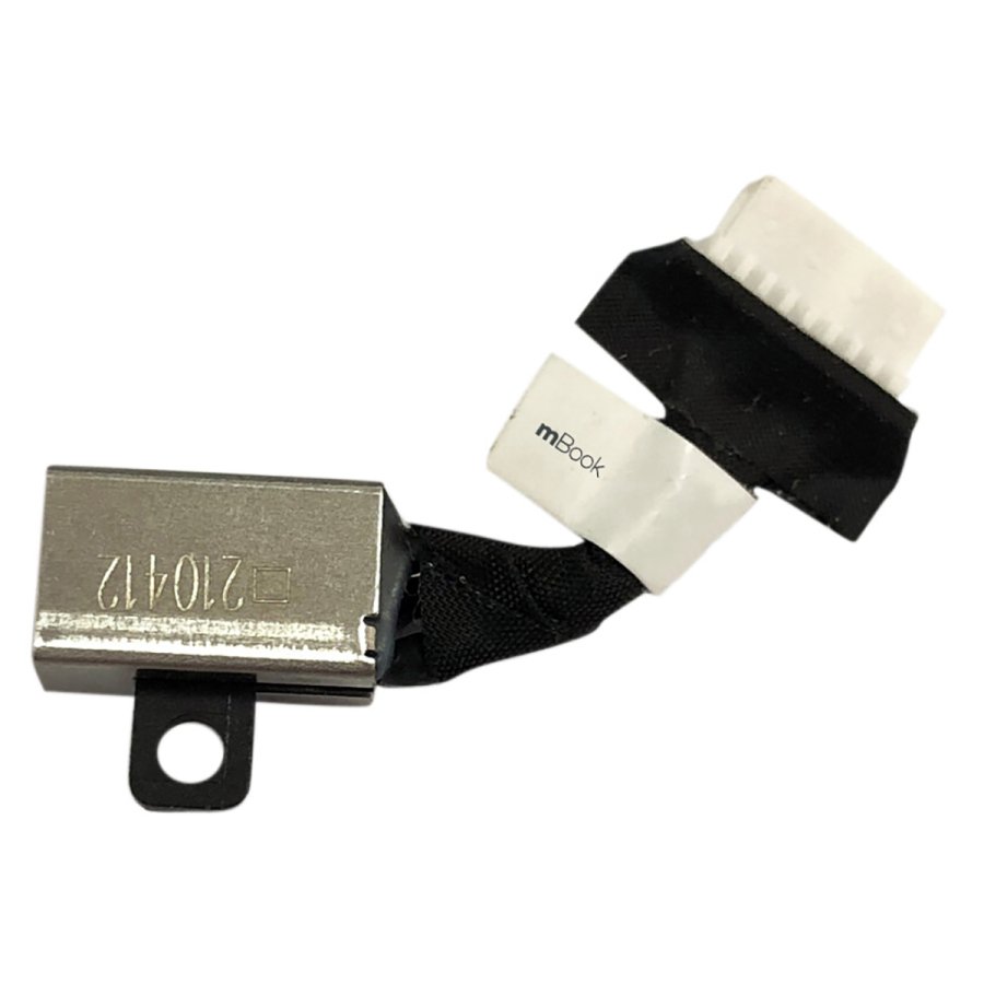 Conector DC Jack compatível com Dell 450.0GW01.0011, 