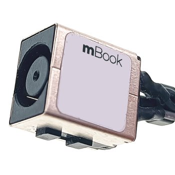 Conector DC Jack compatível com Dell J3T5, 