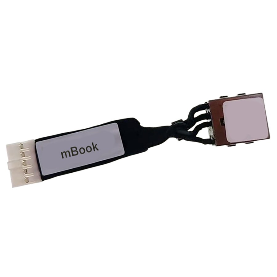 Conector DC Jack compatível com Dell DC301019B00, 