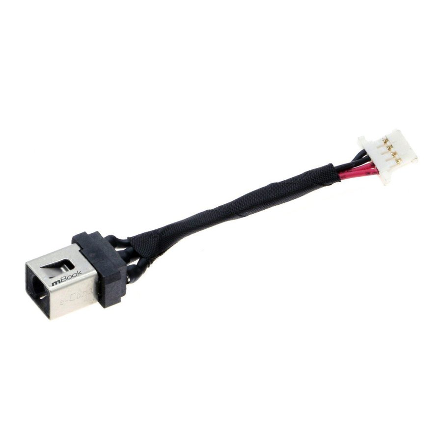 Conector DC Jack compatível com Lenovo DC301019400, 