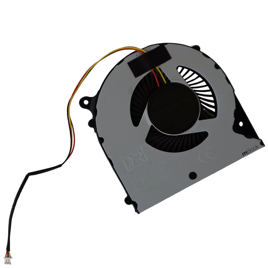 Cooler Fan Ventoinha compatível com Avell G1511 3Pin, 