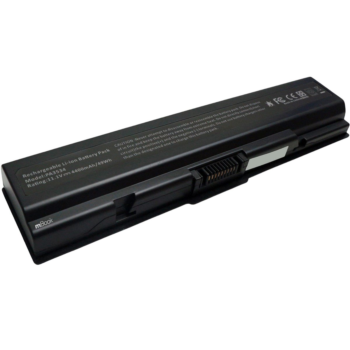 Bateria Nova Para Toshiba A200 A205 A300 A305 - Pa3534u-1brs, 