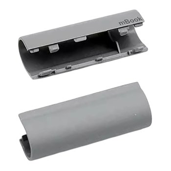 Par Capa Dobradiça para DELL INSPIRON/VOSTRO 15 3510 Cinza, 