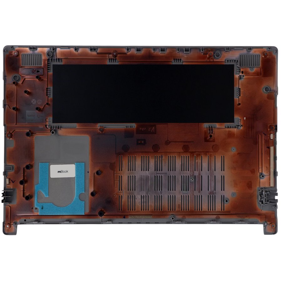 Carcaça base inferior compatível Acer EAZAU003A2S, 
