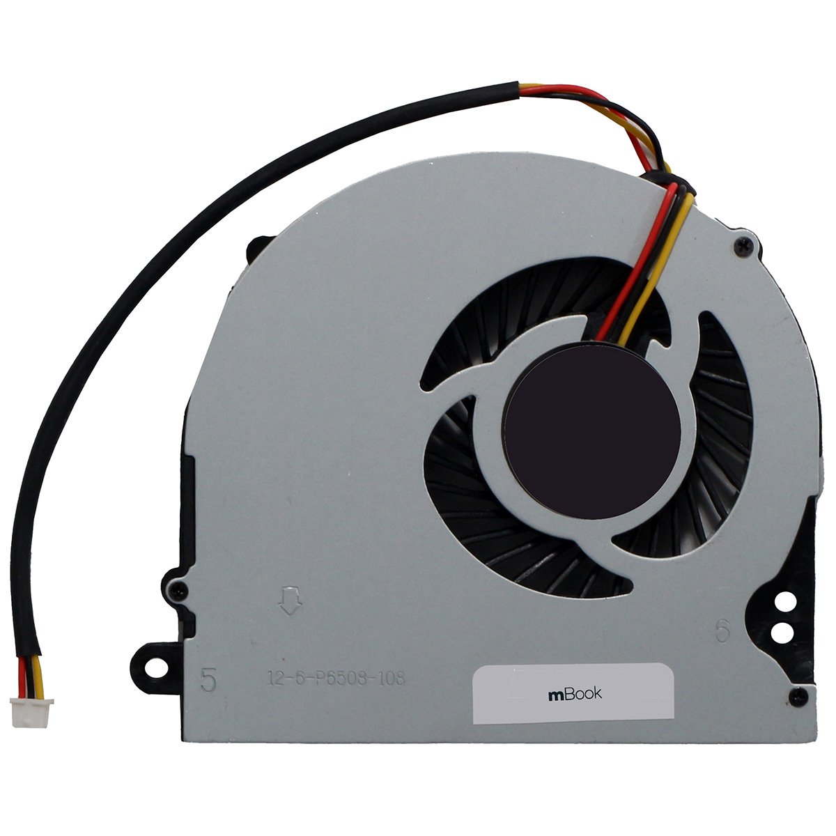 Cooler Ventoinha para Avell compatível com PN 12-6-p6508-108, 