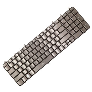 Teclado compatível HP PK1303X0900 Bronze, Layout US, 